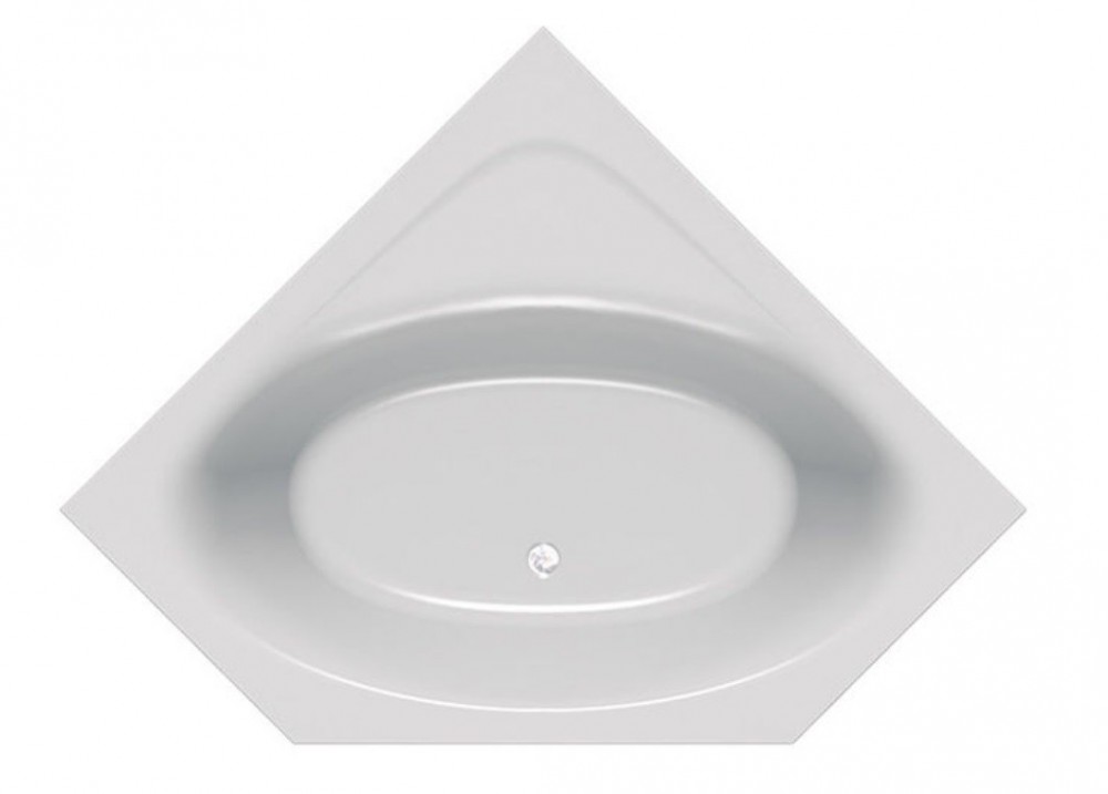 Ванна акриловая угловая встраиваемая Kolpa-San Evelin 140х140 см белый 570400