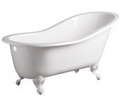 Ванна чугунная Simas Vasche отдельностоящая 153х77 см белый 30100