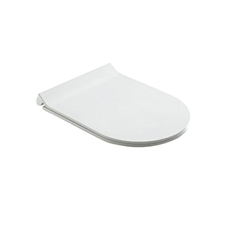 Сидіння з кришкою для унітазу Galassia Dream білий матовий 7314MT