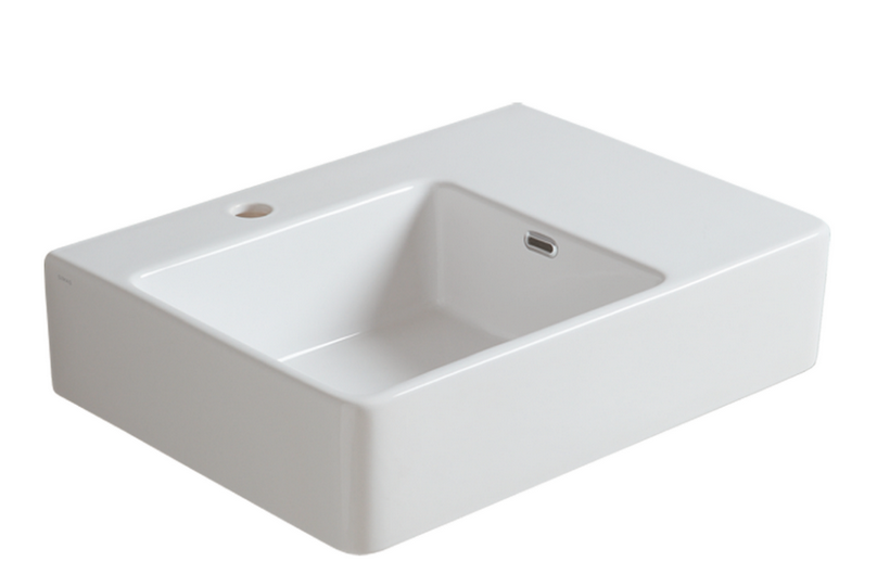 Раковина для ванной Simas Quasar подвесная 65х45 см фаянс белый QU65S