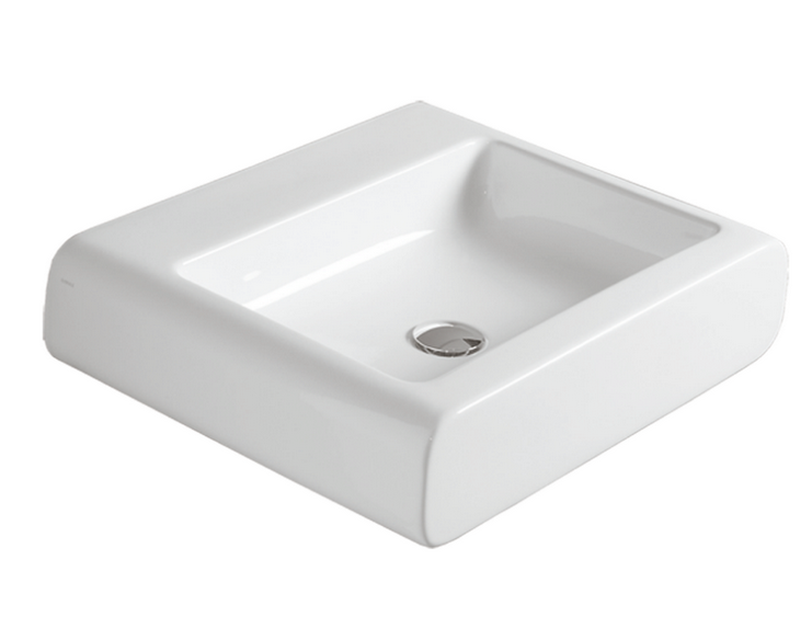 Раковина для ванної Simas OH накладна/підвісна 60х50 см фаянс білий OH 10