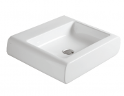 Раковина для ванной Simas OH накладная/подвесная 60х50 см фаянс белый OH 10