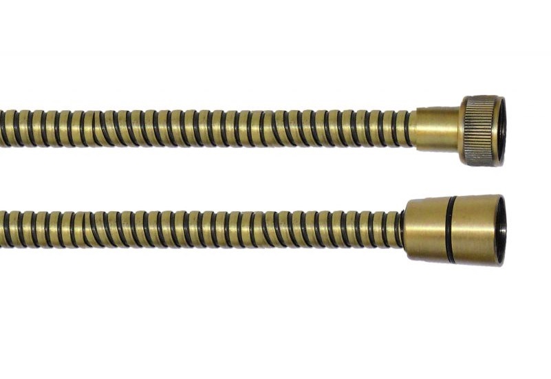 Шланг для душа GRB Hidromasaje 125 см состаренная латунь 05015004