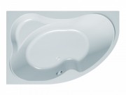 Ванна акриловая угловая асимметричная встраиваемая Kolpa-San Lulu R 170x110 см белый 741410