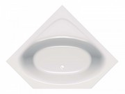 Ванна акриловая угловая встраиваемая Kolpa-San Evelin 120х120 см белый 593380