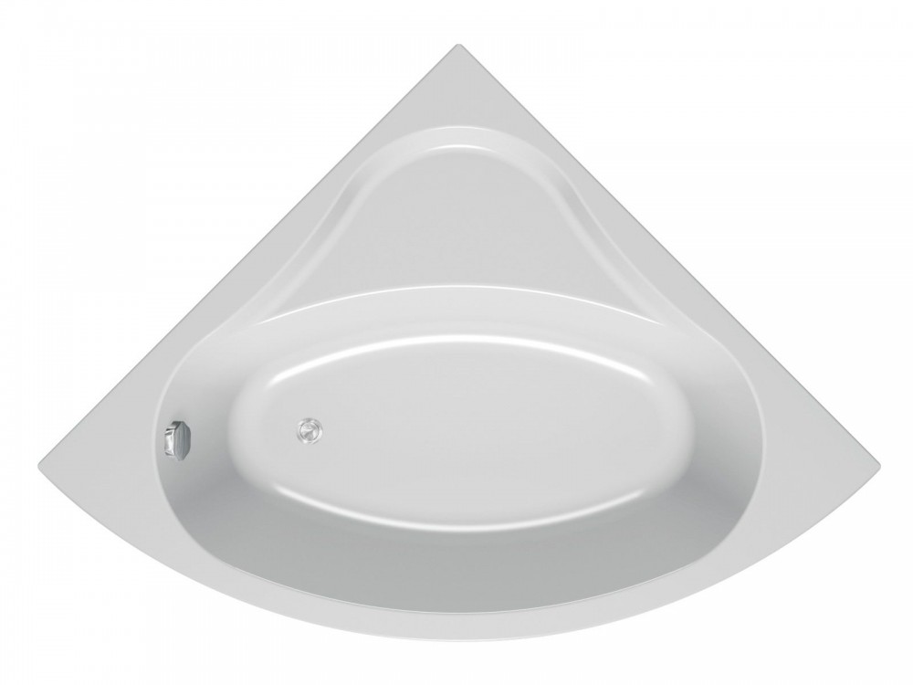 Ванна акриловая угловая встраиваемая Kolpa-San Divante 140х140 см белый 753700