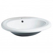 Раковина для ванной Simas Monia врезная 63х56 см фаянс белый S 51