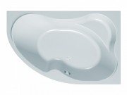 Ванна акриловая угловая асимметричная встраиваемая Kolpa-San Lulu L 170x110 см белый 741420