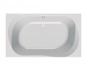 Ванна акриловая встраиваемая прямоугольная Kolpa-San  Adam & Eva 195x125 см белый 593200