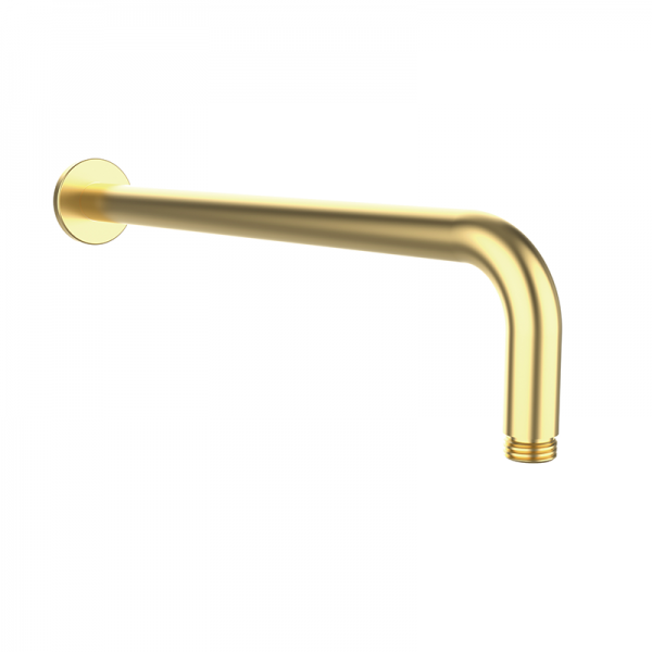 Кронштейн для душевой системы GRB Hidromasaje Curved Arm настенный матовое золото 05025057