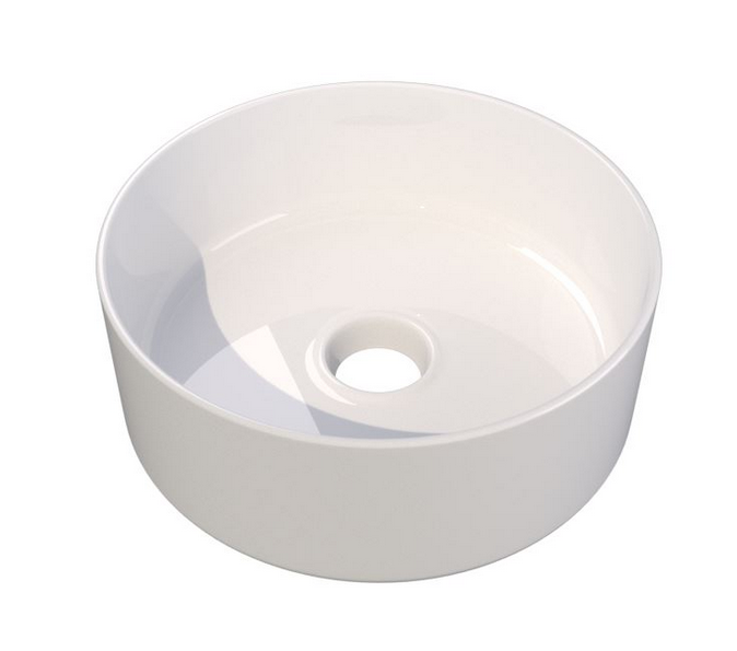 Раковина для ванної Ponsi Musa накладна Ø41 см кераміка білий глянець BL CER L MUSA 0005