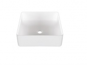Раковина для ванної Ponsi Musa накладна 41,6х41,6 см кераміка білий глянець BL CER L MUSA 0011