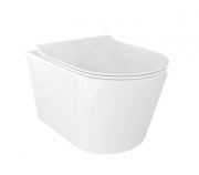 Унітаз підвісний Ponsi Surf Rimless 36,5х53 см кераміка білий глянець BC SUR L VASO 0001