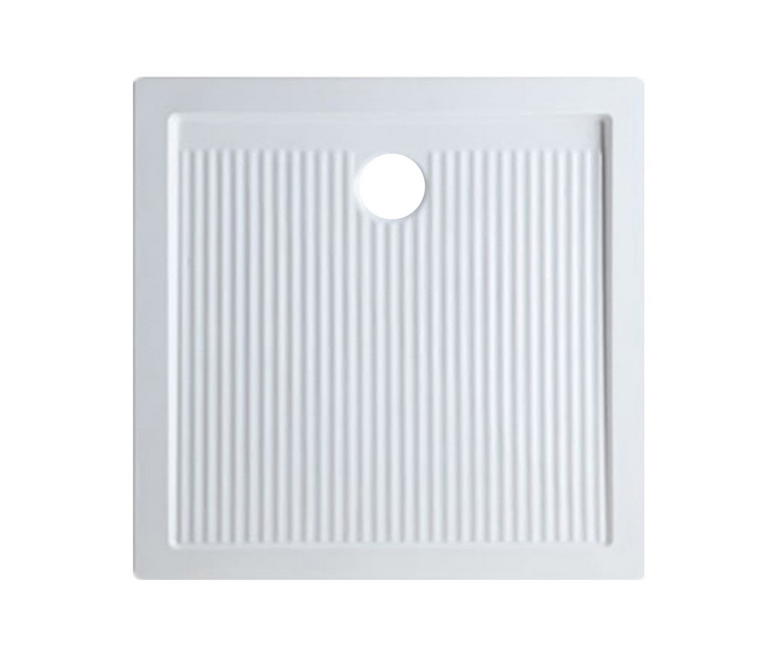 Душевой поддон Simas 80х80 см керамика белый S 81