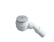 Сифон для душевого поддона Simas пластик хром P H6