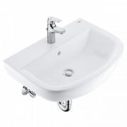Раковина Grohe BauCeramic 60,9х44,2 см зі змішувачем BauFlow альпін-білий 39644000