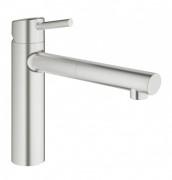 Смеситель для кухни Grohe Concetto с выдвижной лейкой суперсталь 31129DC1