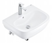 Раковина Grohe Euro Ceramic 59,5х48,2 см зі змішувачем Eurosmart Cosmopolitan альпін-білий 39642000