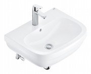 Раковина Grohe Euro Ceramic 59,5х48,2 см зі змішувачем Eurosmart Cosmopolitan альпін-білий 39642000