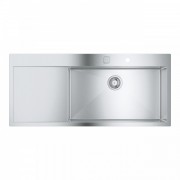 Мойка для кухни Grohe K1000 116х52 см нержавеющая сталь 31582SD1