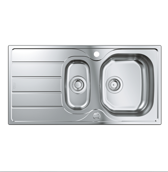 Мийка для кухні Grohe K200 96,5х50 см нержавіюча сталь матова 31564SD1