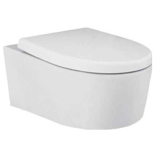 Унітаз підвісний TOTO CW без сидіння білий CW800J