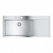 Мойка для кухни Grohe K1000 116х52 см нержавеющая сталь 31581SD1