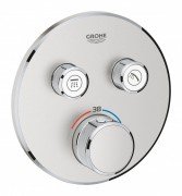 Термостат для душа скрытого монтажа Grohe Grohtherm SmartControl суперсталь 29119DC0