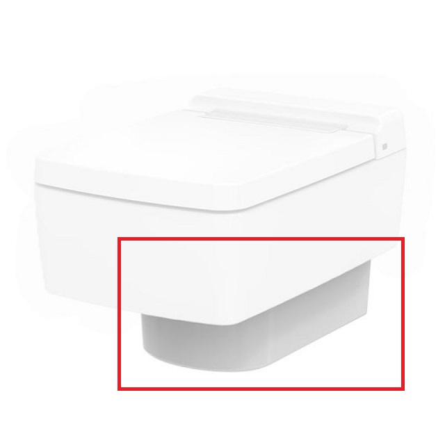 Декоративна панель для підвісного унітазу TOTO SG пластик білий 9AE0017