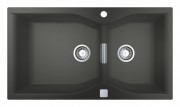 Мойка для кухни Grohe K700 90х50 см кварцевый композит серый гранит 31658AT0
