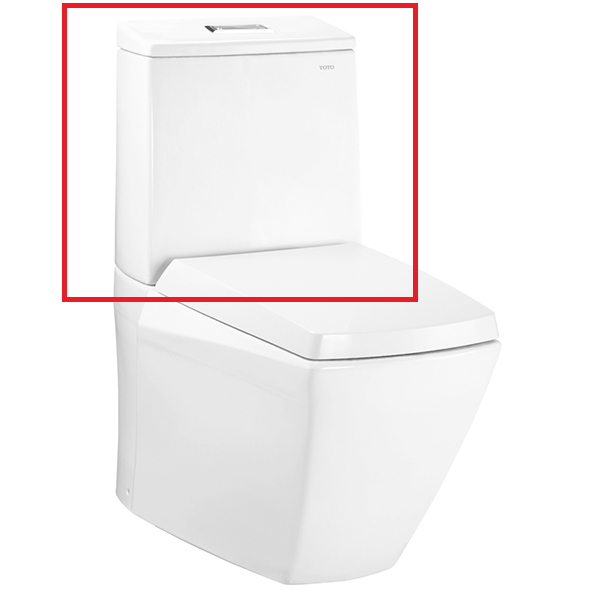 Сливной бачок для унитаза TOTO Jewelhex белый SWN680B