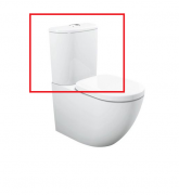 Зливний бачок для унітазу TOTO NC білий SW760B # W