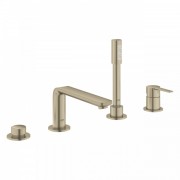 Смеситель на борт ванны Grohe Lineare на 4 отверстия матовый никель 19577EN1