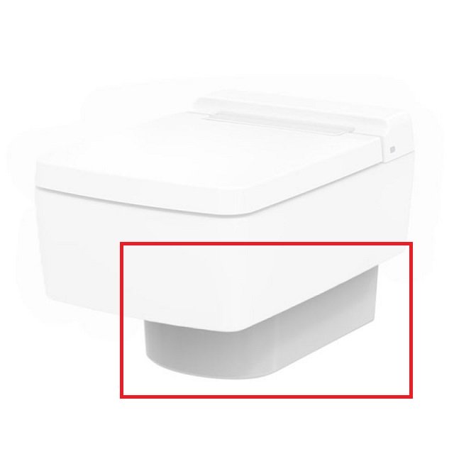 Декоративна панель для підвісного унітазу TOTO SG пластик білий 9AE0017