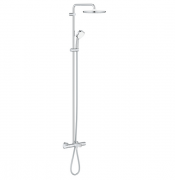 Душевая стойка для ванны Grohe Tempesta Cosmopolitan System 250 с термостатом хром 26672000