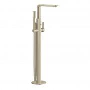 Смеситель для ванной Grohe Lineare напольный однорычажный матовый никель 23792EN1