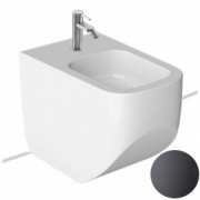 Біде підлогове Hatria Next Alchemy 36х56 см санфарфор антрацит A0Y3AU08