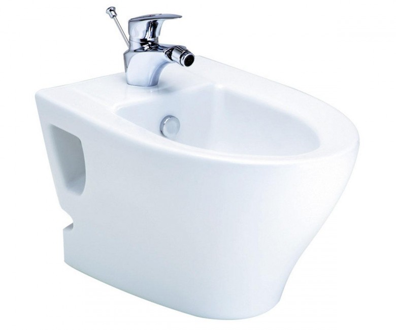 Біде підвісне TOTO Le Blanc з переливом кераміка білий BW941K