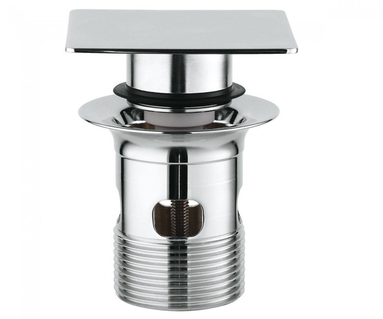 Донный клапан для раковин с переливом Grohe хром 40565000