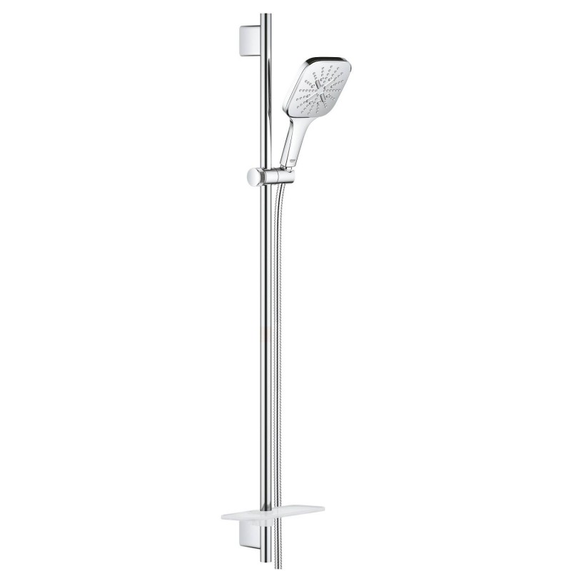 Душовий гарнітур зі штангою Grohe Rainshower Smartactive Cube 130 3 типи струменя хром 26586000