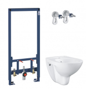 Система инсталляции Grohe Rapid SL + биде Bau Ceramic 3943300L