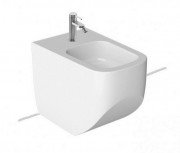 Биде напольное Hatria Next 36х56 см санфарфор белый Y3AU01