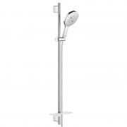Душовий гарнітур зі штангою Grohe Rainshower Smartactive 150 3 типи струменя хром 26593000