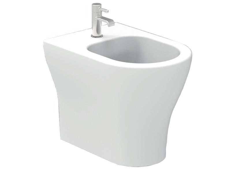 Біде підлогове Hatria Beat 36х52 см санфарфор білий Y1ZR01