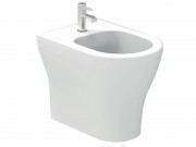 Биде напольное Hatria Beat 36х52 см санфарфор белый Y1ZR01