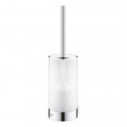 Йоршик для унітазу Grohe Selection підвісний хром/матове скло 41076000