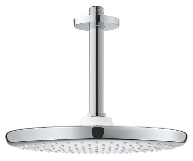 Лійка для верхнього душу Grohe Tempesta 250 з стельовим тримачем хром 26669000