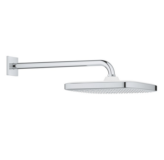 Лейка для верхнего душа Grohe Tempesta 250 Cube с держателем хром 26687000