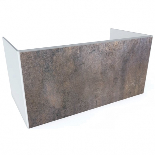 Тумба під раковину Hatria Canalgrande підвісна 98 см ДСП білий матовий/сіро-коричневий Y2AYZR