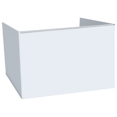 Тумба під раковину Hatria Canalgrande підвісна 78 см ДСП білий матовий/білий Y2AXZZ